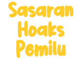 Sasaran Hoaks Pemilu