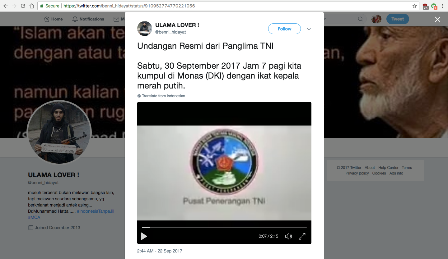 Hoax Undangan Resmi Dari Panglima Tni Turnbackhoax