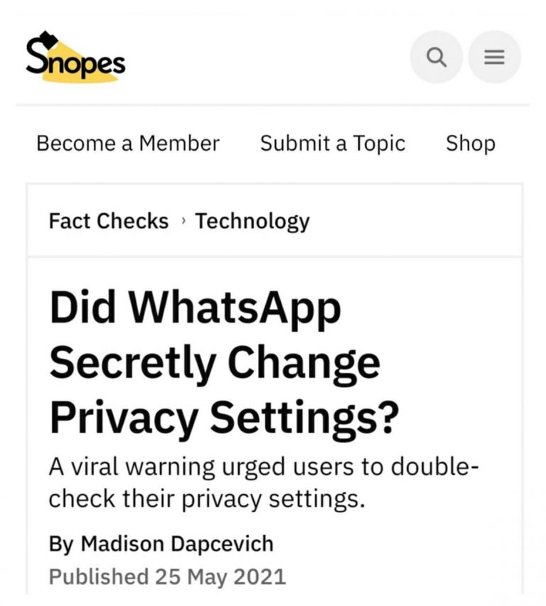 [SALAH] WhatsApp Mengubah Pengaturan Privasi Tanpa Pemberitahuan pada
