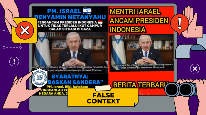 Header Netanyahu ancam Prabowo