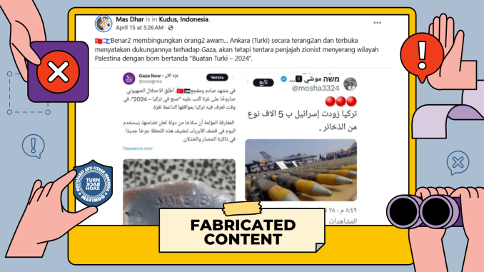 header turkiye pasok bom untuk israel