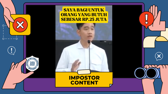 header wapres gibran bagikan 25 juta