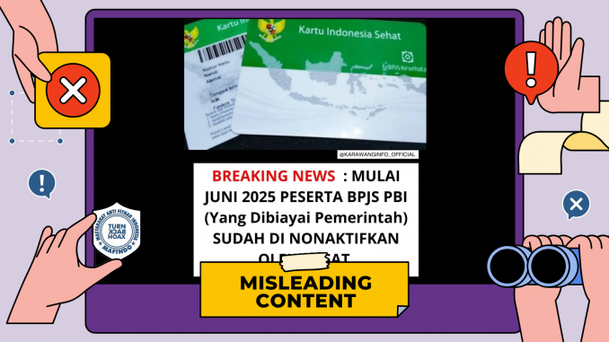 wm bpjs bpi dinonaktifkan